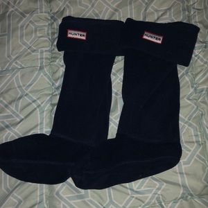 Hunter Boot Liners Navy Blue